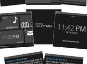 Premières captures écran pour montre Samsung