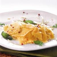 Ravioli à la ricotta et beurrede sauge