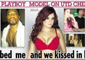 PATRICE EVRA ET LES JUMELLES PLAYBOY PATRICE EVRA ET LES JUMELLES PLAYBOY « CARLA ET MELISSA HOWE »