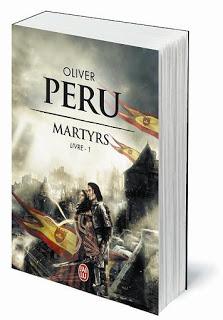 La couverture de Martyrs d'Oliver Peru