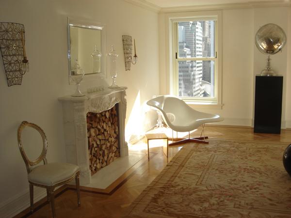 Manhattan, appartement couleur or