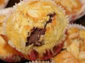 Muffins gingembre, pépites chocolat amandes