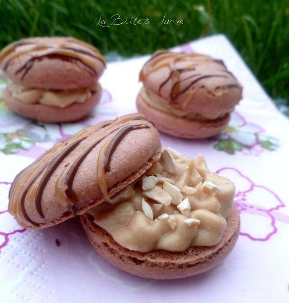 Macarons façon Snickers 2