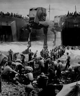 Star Wars s'invite dans des photos anciennes