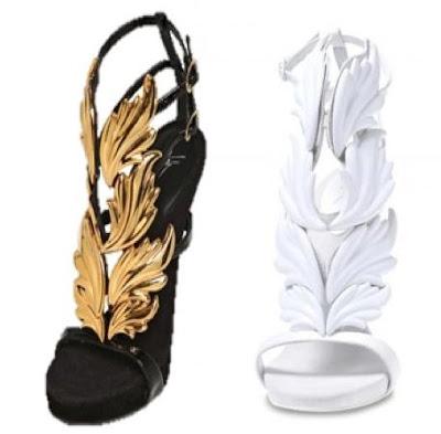 Coup de coeur : Les stilettos ailés, sandales angéliques de Giuseppe Zanotti pour Kanye West