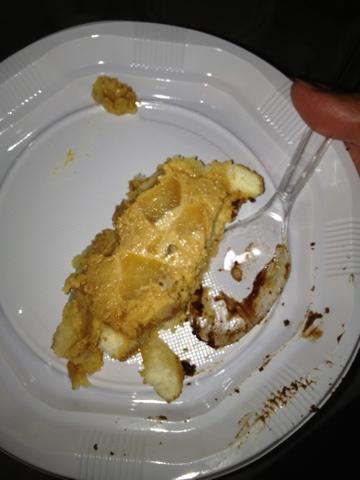 Charlotte aux poires et caramel beurre salé