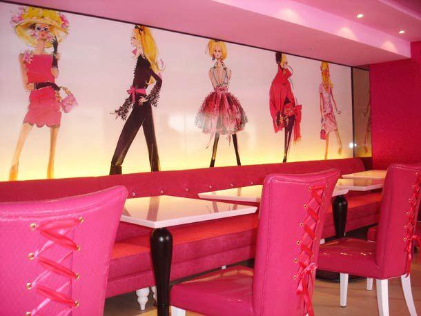 Un Barbie Café à Taïwan