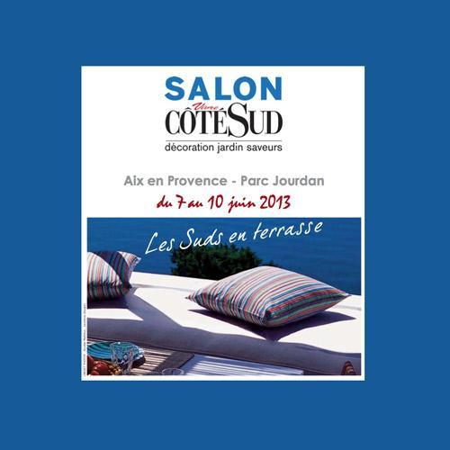 SALON VIVRE COTE SUD : « Les Suds en Terrasse », du 7 au 10 juin 2013 à Aix en Provence au cœur du Parc Jourdan.
