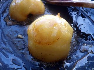 Pomme confite au caramel & crème spéculos