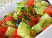 Salade concombre façon Jamie Oliver