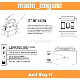 Boose speaker: Une enceinte amplificatrice de son, simple d'utilisation, pour vos appareils portable