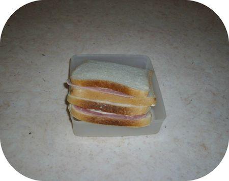 recette sandwich jambon fromage de chèvre