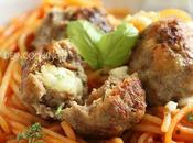 Boulettes viande farcies mozzarella