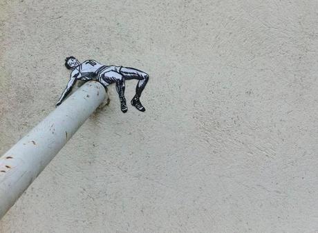 Le meilleur de l'art de rue - street art - art urbain (saut en hauteur)