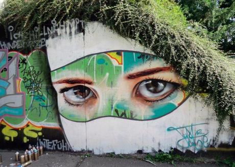 Le meilleur de l'art de rue - street art - art urbain (afro buisson)