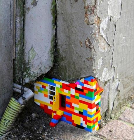Le meilleur de l'art de rue - street art - art urbain (lego)