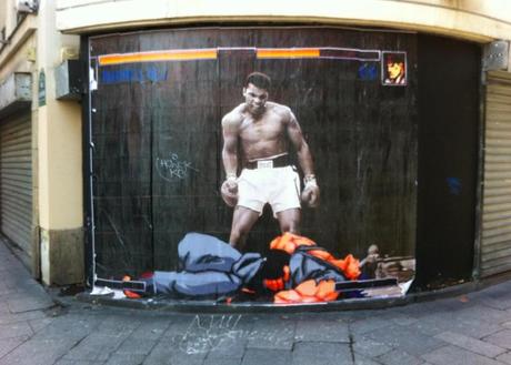Le meilleur de l'art de rue - street art - art urbain (Muhammad Ali)