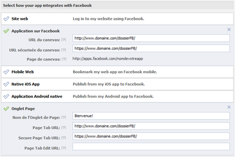 Tutoriel : Intégrer un Onglet iFrame sur votre Fan Page Facebook