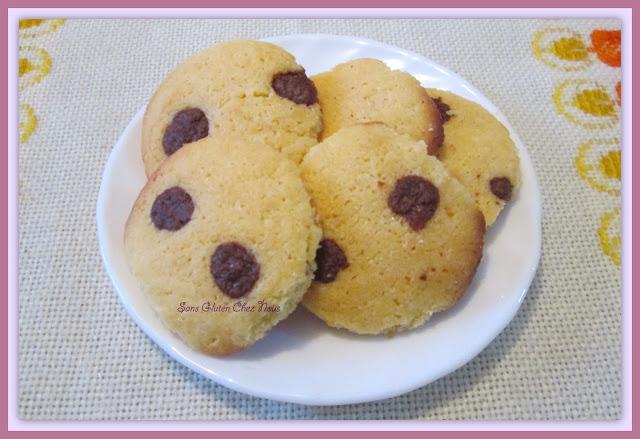 Cookies sans gluten.
