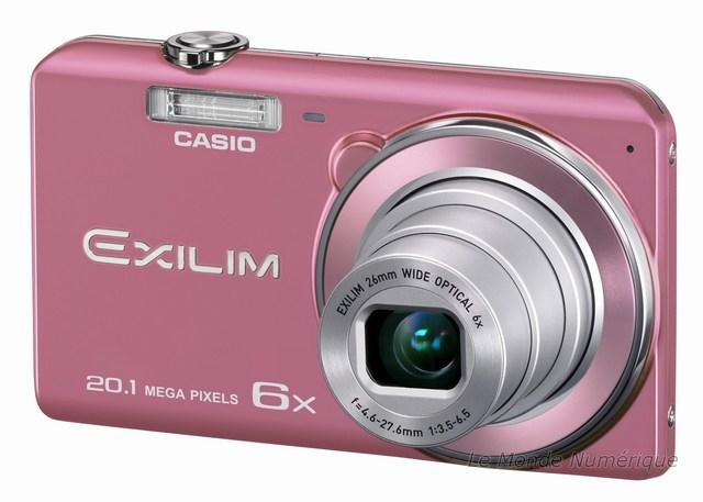 Appareil photo numérique Casio Exilim EX-ZS30 avec un capteur de 20,1 Mp