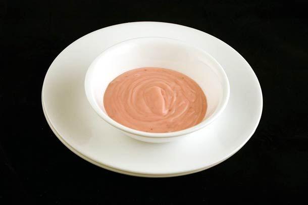 200 calories de yaourt à la fraise