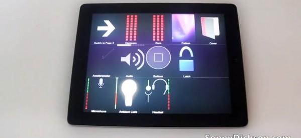 Vidéo d’un iPad 2 tournant sous un logiciel de diagnostique