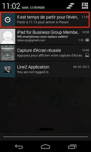 google now android descary notifications Google Now ou l’ébauche d’un système de notification contextuel