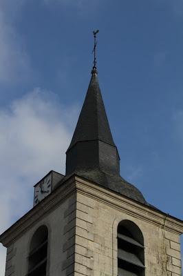Coq et clocher : Sorcy-Saint Martin (55)