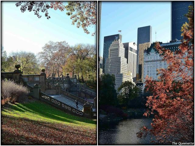 Les jolies couleurs d'automne de Central Park