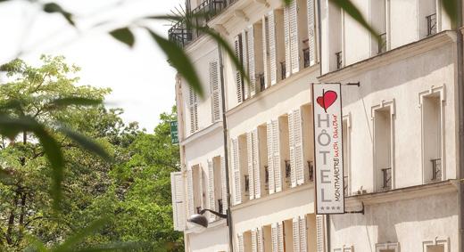 Visite Déco... L'hôtel Montmartre Mon Amour
