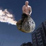 Poutine dompte la Météorite