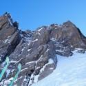 Brèche des Heuvières, couloir nord