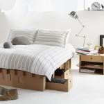 Paperclip bed, le lit en carton 100% recyclable…