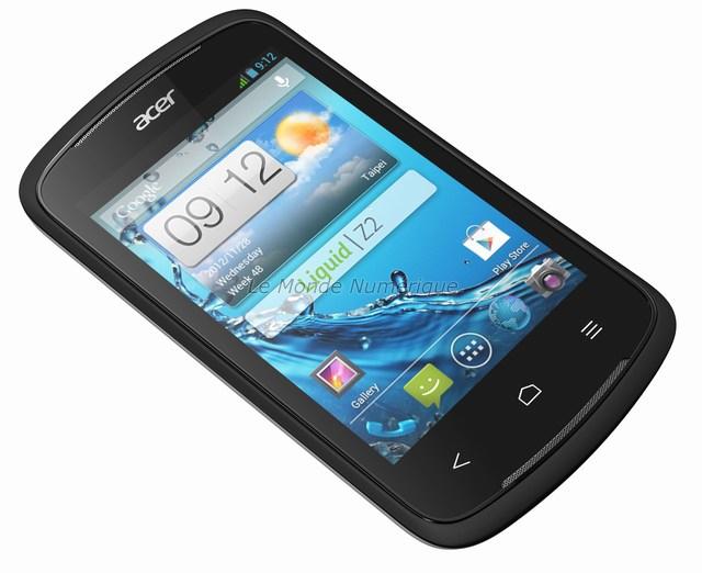 Acer lance deux smartphones d’entrée de gamme avec double SIM, le Liquid E1 Duo et le Liquid Z2 Duo