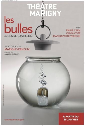 critique les bulles théâtre marigny claire castillon marion vern