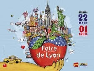 Affiche foire internationale de Lyon 2013