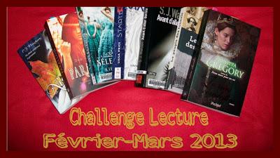 Challenge lecture : Février-Mars 2013