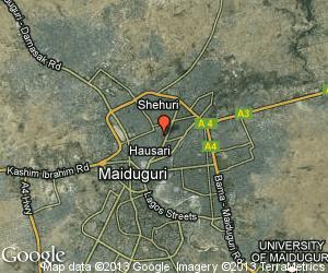 Maiduguri google map