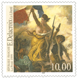 D'après La liberté guidant le peuple d'Eugène Delacroix (détournement 08-2013)