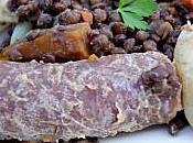 Saucisses lentilles