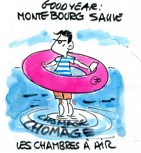 Montebourg à Titan : 