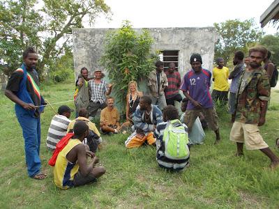 Un drole de Tiki au Vanuatu