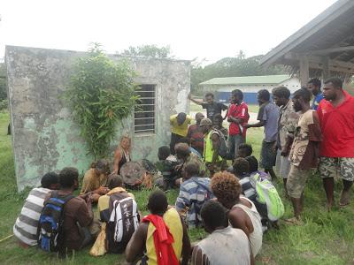 Un drole de Tiki au Vanuatu