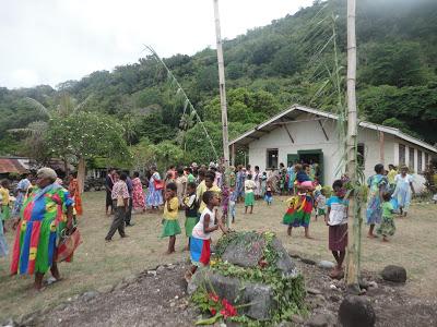Un drole de Tiki au Vanuatu