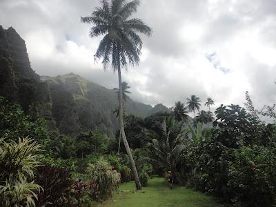 Camping sauvage à Nuku Hiva