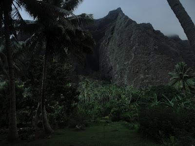 Camping sauvage à Nuku Hiva