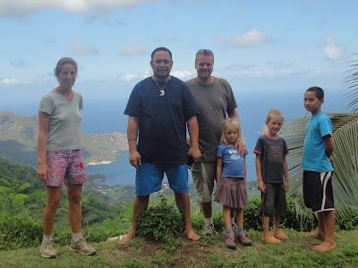 Camping sauvage à Nuku Hiva