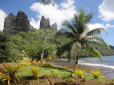 Camping sauvage à Nuku Hiva