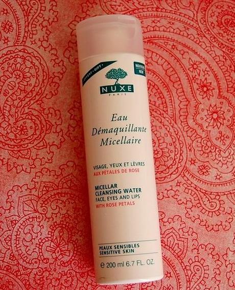 eau micellaire nuxe Eau démaquillante micellaire de Nuxe, pas mal du tout !