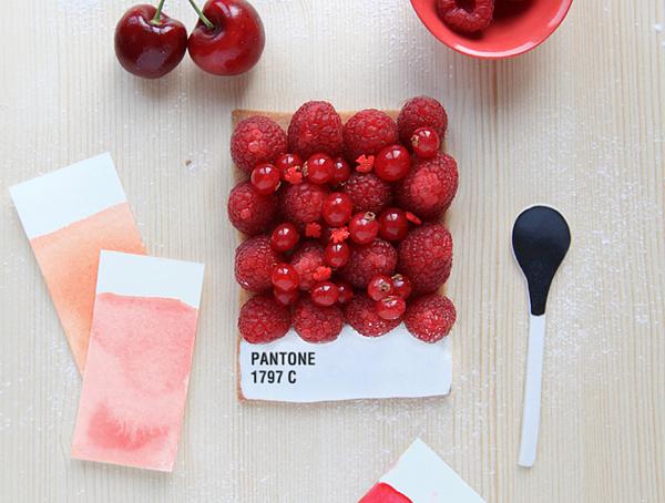 pantone framboises griottes